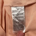 Banana Republic Petite Top Small Peach/Pink Bell Sleeve Eyelet 3/4 Sleeve Cotton Photo 6