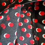 L'Agence L’AGENCE Ankle Pants Womens Size 4 Black With Red Polka Dot Photo 10