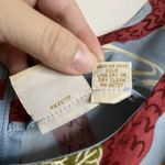 Vintage Kahala Dress Sz 10 Hawaiian Drinks Print V Neck Sleeveless Blue Sundress Photo 3