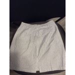 Brandy Melville  Blue pinstripe mini skirt Italy No size tag Photo 3