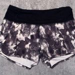 Lululemon Run Times Short Mini Obscurred Black size 2 Photo 0