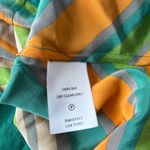 Plenty By Tracy Reese PLENTY Tracy Reese 100% Silk Striped Mini Dress Sz Small Anthropologie Rainbow Photo 12