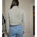 ZARA Black and White Gingham Cropped Button Up Jacket Size XS Photo 1