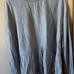 Time And Tru  Charcoal Long Sleeve Top xxl Photo 0