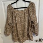 Ralph Lauren Denim & Supply Boho Paisley Ruffled Off Photo 2