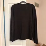 7 For All Mankind Black V Neck Sweater Photo 2