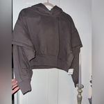 Free People Movement NWT Snow Flow Hoodie In DriftWood Combo  Photo 4