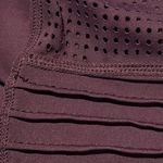 Zyia Active SZ 12 Moto Light 'n Tight 7/8 Leggings Laser Cutouts Hi-Rise Purple Photo 8