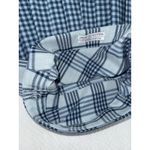 Urban Outfitters  Blue Plaid Pleated Mini‎ Wrap Skirt Size Small Photo 2