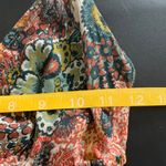 Free People Intimately  size small patchwork Multicolor Bohemian Dress maxi tie Photo 8