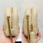 Saint Laurent Authentic Grain De Poudre Matelasse Chevron Lou Crossbody Bag Photo 6