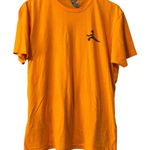 PONCHO OUTDOORS APPAREL TEE SHIRT Chasin Ditch Chickens Size Medium Hunting Orange Photo 0