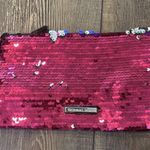 Victoria's Secret  Mermaid Flip Sequin Bling Cosmetic Makeup Bag Clutch Wristlet Photo 2