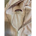 John Galt Light Pink Hooded Zip Up Lightweight Jacket OS Photo 1