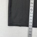 Theory  Womens Gray Green Pinstripe‎ Wool Blend Pencil Skirt Career Size 4 Photo 2