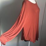 Free People New Cowboy Oversized Open Twist-Back Ribbed Long Sleeve Tunic Top Photo 4