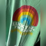 Bella Canvas Project 615 Lucky Me Tennessee Green T-Shirt with Rainbow Graphic Photo 1