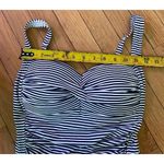 Niptuck Swim black and White Stripe One Piece Swimsuit size 6‎ Photo 1