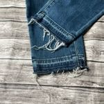 frame denim Le Garcon Crop Jeans Mt. Snow Medium Blue Size 26 Pockets Ankle Zip Photo 4