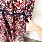 Modcloth [] Ravishing Matters Floral Print Daisy Appliques Maxi Dress Pockets 1X Photo 9