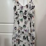 Monique Lhuillier ML  White Gardenia Maxi Dress Size 16 US $495 Photo 3