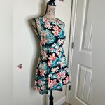 PINK - Victoria's Secret  Tropical Print Cut Out Back Dress Size Small Photo 5