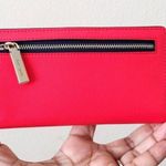 Kate Spade New York Red Multi Staci Colorblock Large Slim Bifold Wallet Photo 3