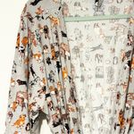 Vera Bradley  Dog Show Knit Robe Tie Waist & Pockets Large Womens Small/Medium Photo 1