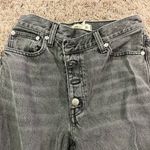 Madewell 90s Straight Jeans with Asymmetrical Button Closure Photo 3
