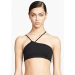 Helmut Lang HELMUT  asymmetrical micro modal bralette size S small Photo 17