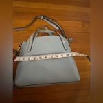 Nanette Lepore  Vegan Leather Baby Blue Shoulder Bag Photo 5