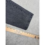 Levi's  501 ORIGINAL STUDDED JEANS WOMEN'S 25x28 STRAIGHT LEG Premium Button‎ Fly Photo 12