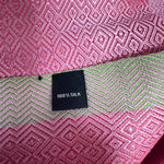 Unique Beautiful Lilac/Sage Silk Scarf Photo 1