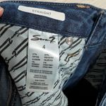 Seven7 NWT Seven 7 High Rise Straight Leg 90s Jeans W4 Dark Wash Photo 4