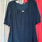 Notations Elegant Teal Blouse Photo 1