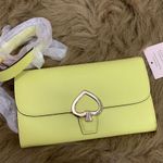Kate Spade Authentic leather turnlock Crosb/wallet Photo 10