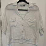 ZARA Linen Top Photo 0