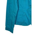 Ann Taylor Loft Women's Jacket Ribbed Blazer Long Sleeve Notched Collar Blue 8 Photo 2