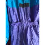 Vintage 90s Inside Edge Purple Blue One Piece Ski Suit Youth XL Womens Fit Snow Size M Photo 13