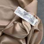 Vassarette Vintage  Half Slip Plus Size 3X 48 11-822 Beige Nylon Tan Lace Slit Photo 3