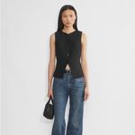 Aritzia Wilfred Regal Vest (Re)ssential Black Photo 4