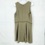Diesel  Dress Women Size Medium 10/12 Mini Army Cargo Zipper Sleeveless Cotton Photo 3