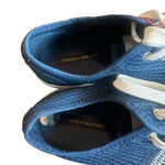 Tommy Hilfiger Lev Sneaker Tennis Shoes Navy Red White Casual Size 9.5 Women's Photo 8