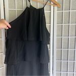 HYFVE NWT  Layers of fabulous maxi dress small black halter dress Photo 3