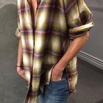 IRO EUC  plaid Malay flannel Photo 0