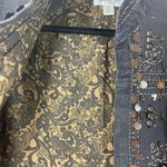 Coldwater Creek  small Denim Bead Sequin Jacket Photo 4