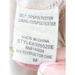 Aura  Floral Chiffon Mini Dress Medium Women's Spring Long Sleeve Pleated Dress Photo 4