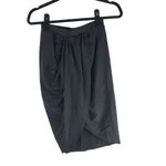 Halara  Womens High Waisted Draped Asymmetric 2-in1 Pocket Casual Skirt Black XS Photo 2
