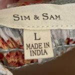 Sim & Sam NWT  Ruched Floral Dress Spaghetti Straps Photo 7