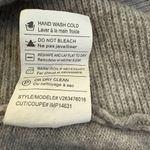 Vince Sweater Vest Gray Cashmere Wool Blend Open Front M Quiet Luxury Boho Drape Photo 6